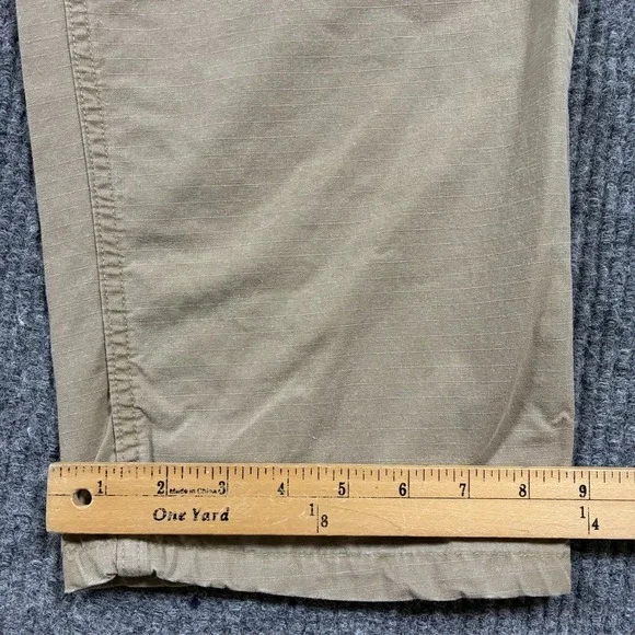 Tru-Spec Mens Cargo Pants Size XL Regular Beige 100% Cotton Outdoor Mid Rise - Picture 8 of 9